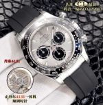 C1 Factory ROLEX Daytona  4131 Movement Grey with Black Top-Graded Watch